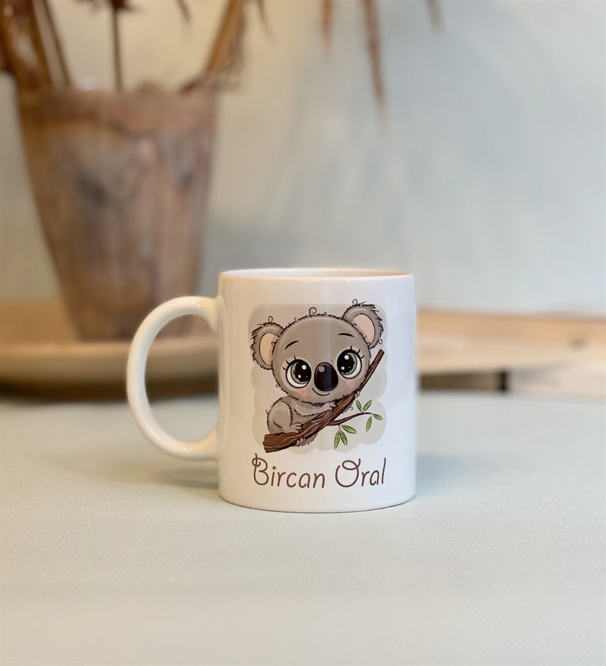 Kişiye Özel Sevimli Koala Tasarımlı Kupa GiftmodaGmkp100092