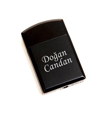 Kişiye Özel Siyah Çakmak