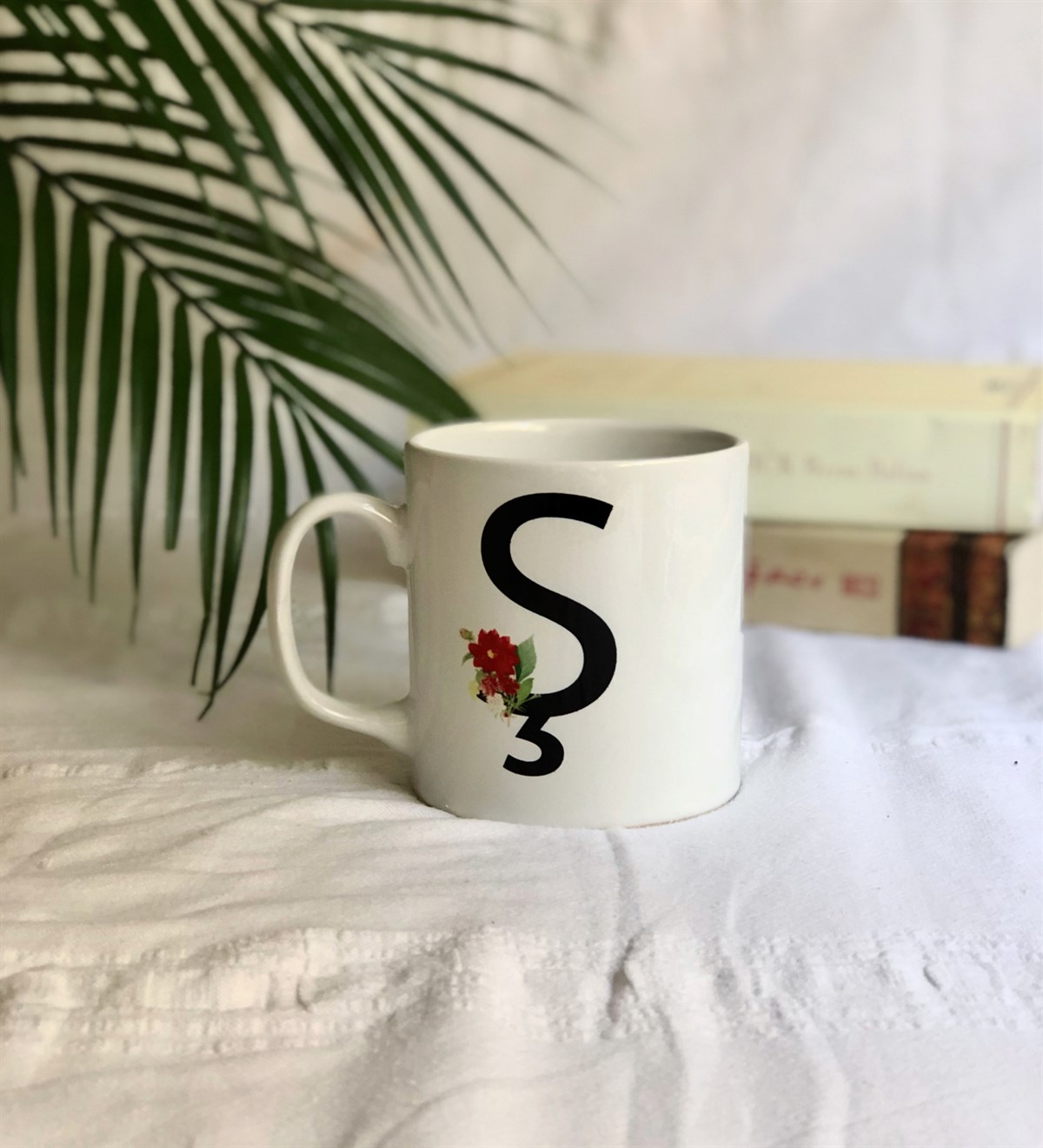 Kişiye Özel Tasarım Harf  Kupa BardakMarkasızG106