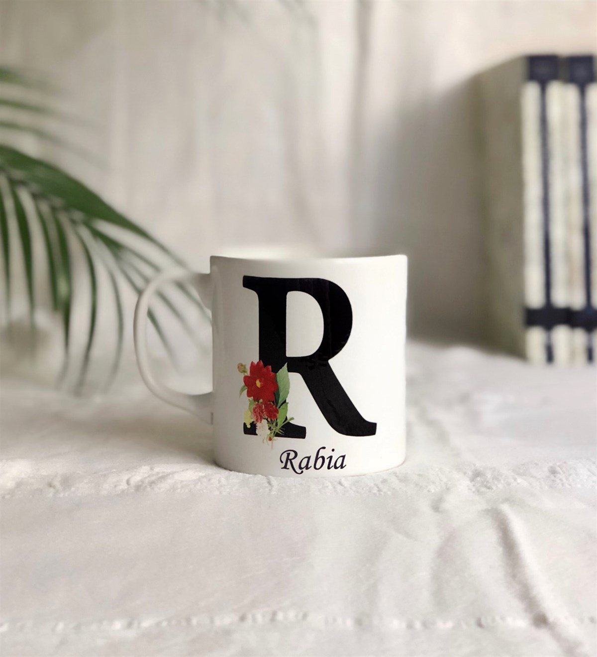 Kişiye Özel Tasarım Harf İsimli Kupa BardakMarkasızG0108