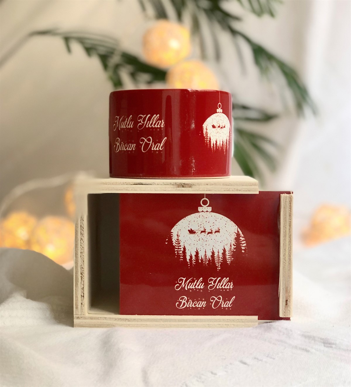 Kişiye Özel Yeni Yıl Temalı Kutulu KupaGiftmodaNoel-Kutulu-Kupa