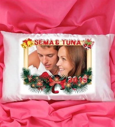 Kişiye Özel Yılbaşı Aşk Yastık