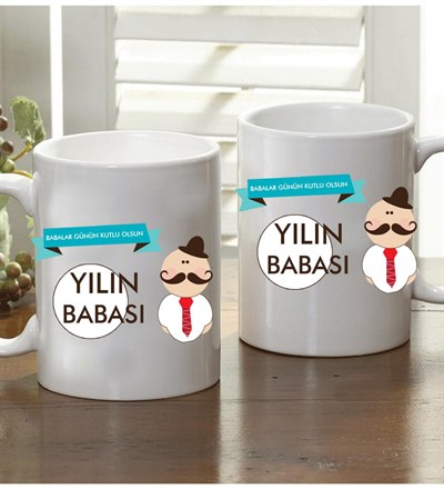 Kişiye Özel Yılın Babası Kupa Bardak