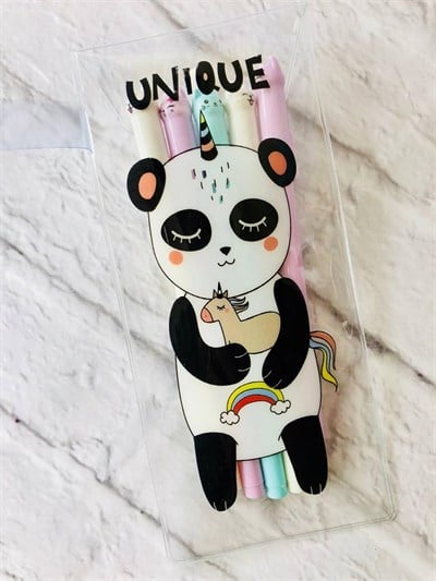 Kiwoodesign Çıt Çıtlı Çanta Panda ÇT01