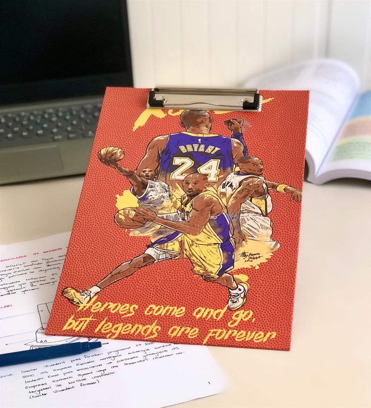 Kobe Bryant Tasarımlı SekreterlikGiftmodaGM-SEK-2