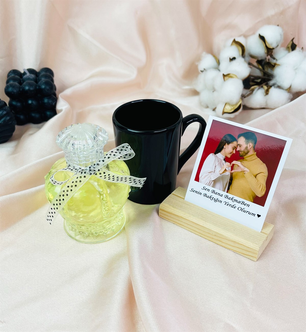 Kişiye Özel Limon Esanslı Kolanyalı Sevgiliye Hediye SetigiftmodaGmhs101431