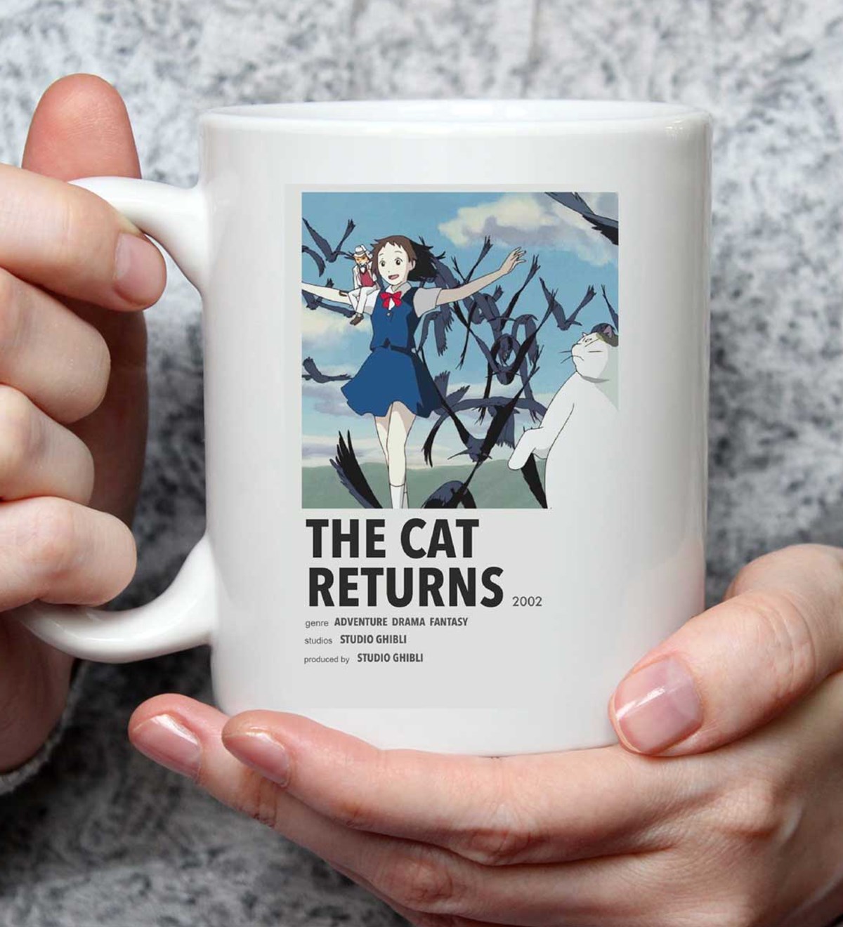 The Cat Returns Anime Tasarımlı Kupa BardakgiftmodaGmkp100507