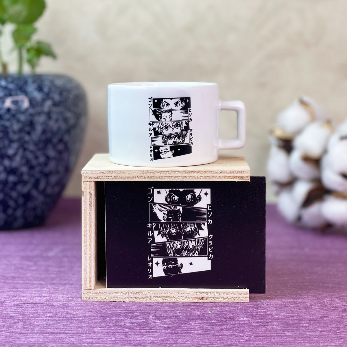 Hunter X Hunter Tasarımlı Kutulu KupagiftmodaGmkp100355