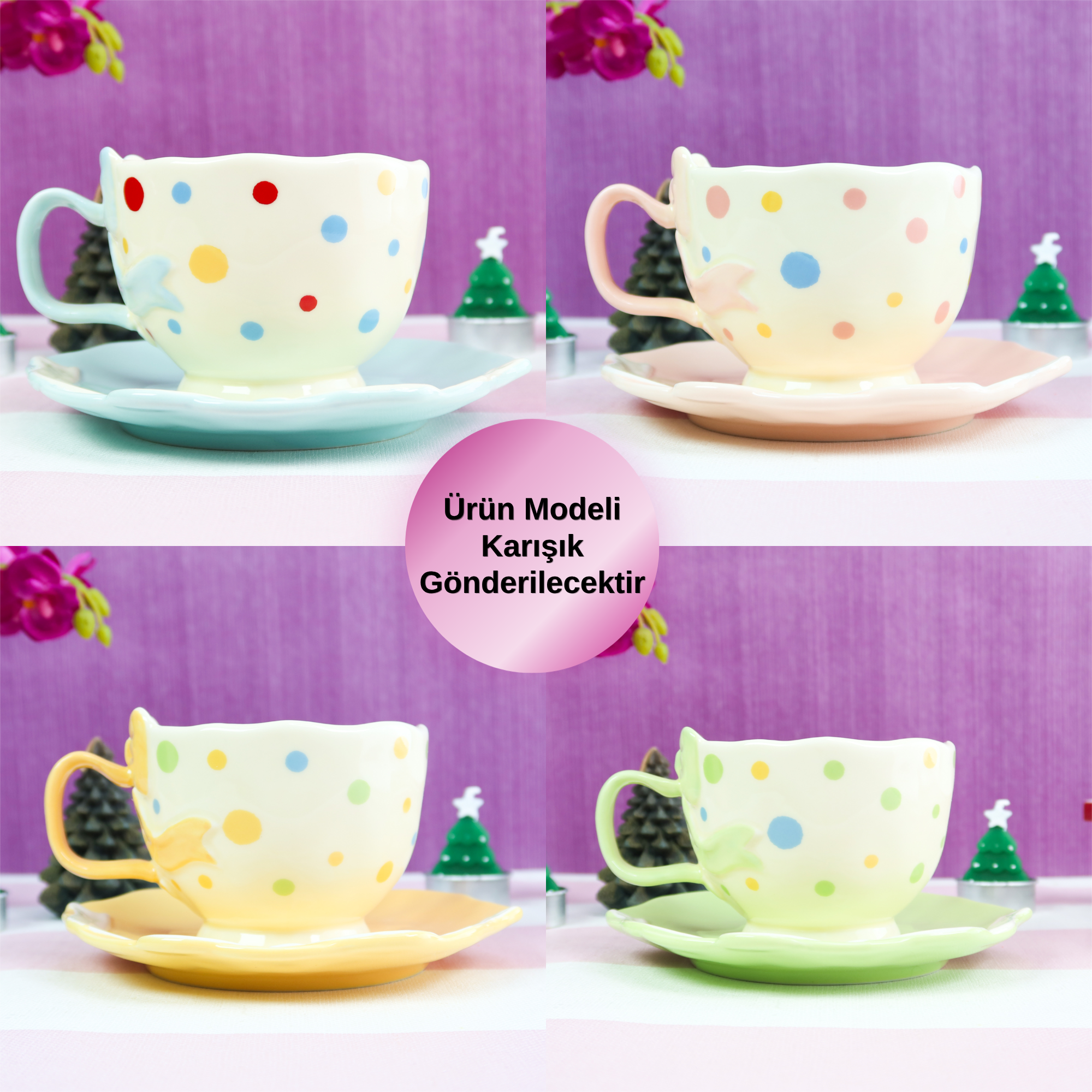 Kurdele Desenli Kahve Kupası BM-2329giftmodaBM-2329