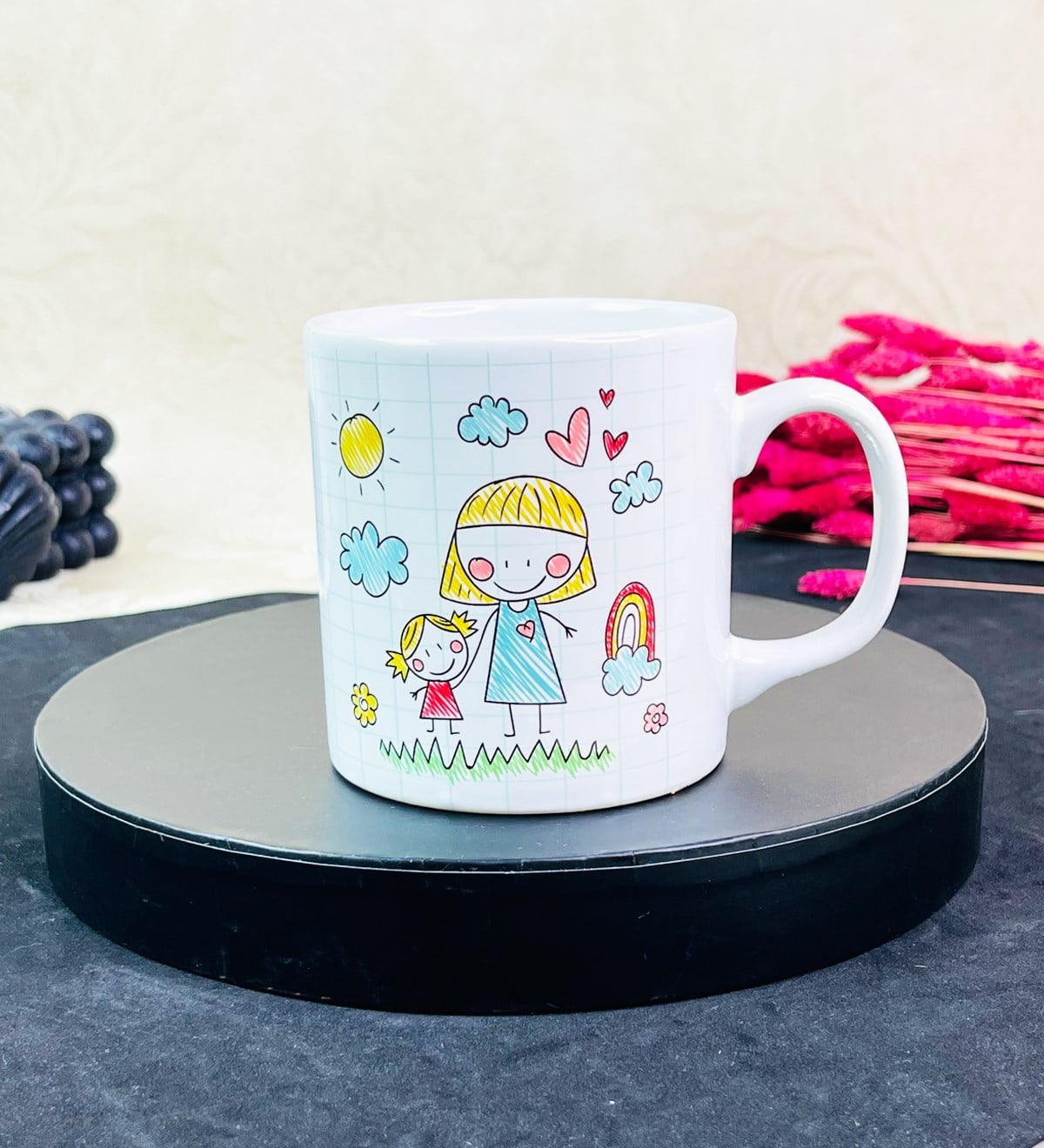 Çizgi Anne Kız Çocuk Tasarımlı Kupa BardakgiftmodaGmkp100557