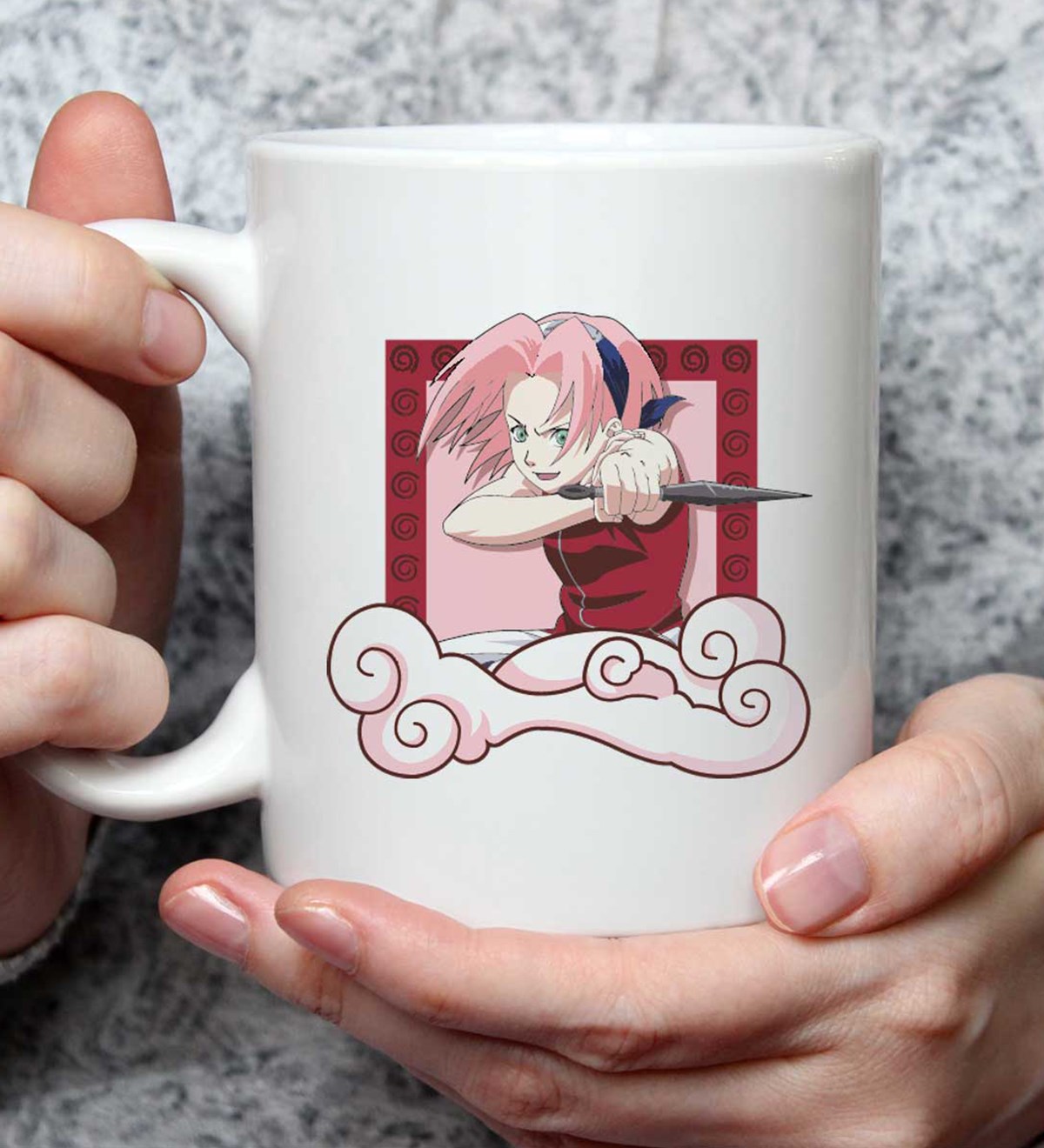 Naruto Girl Anime Tasarımlı Kupa BardakgiftmodaGmkp100535