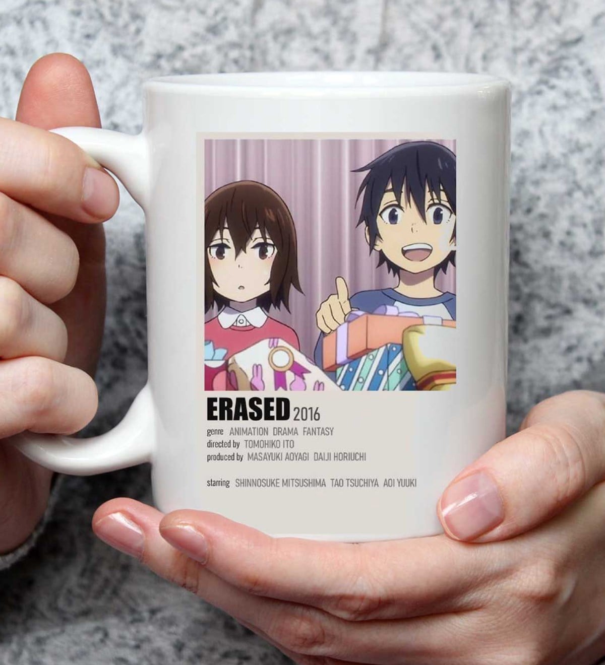 Erased Tasarımlı Kupa BardakgiftmodaGmkp100462