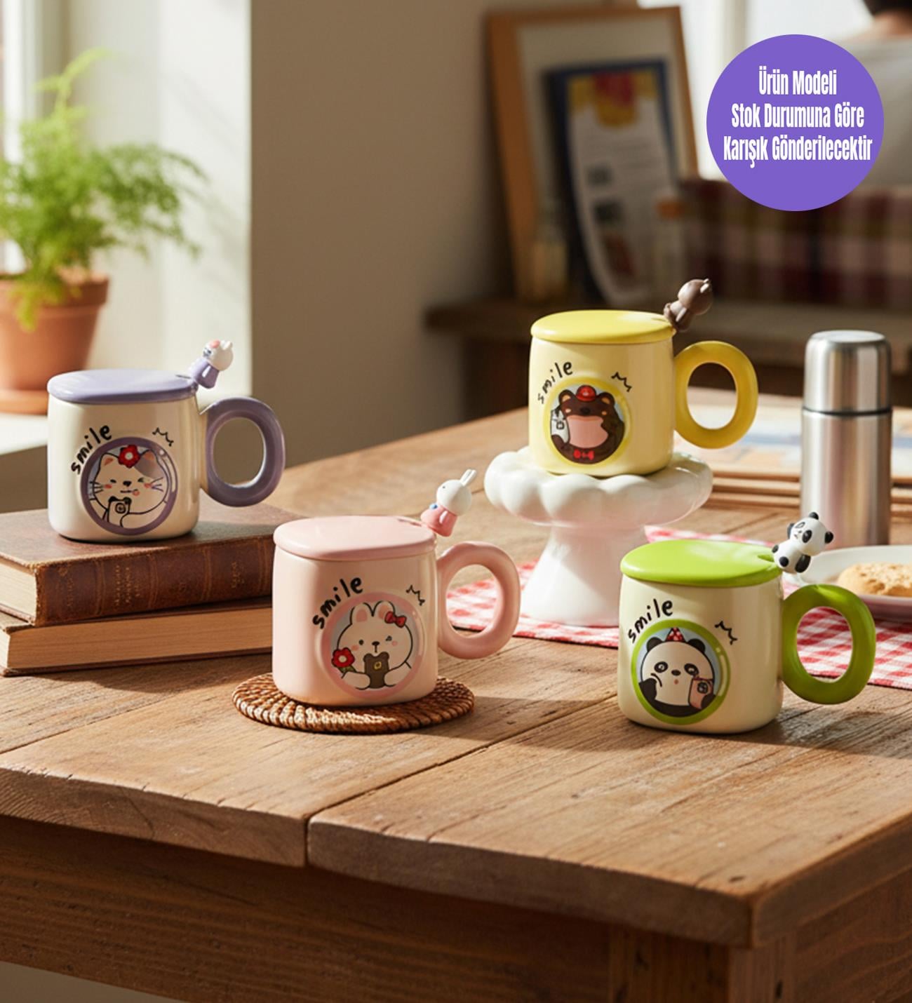 Neşeli Anlar Temalı Seramik KupagiftmodaBM-1939