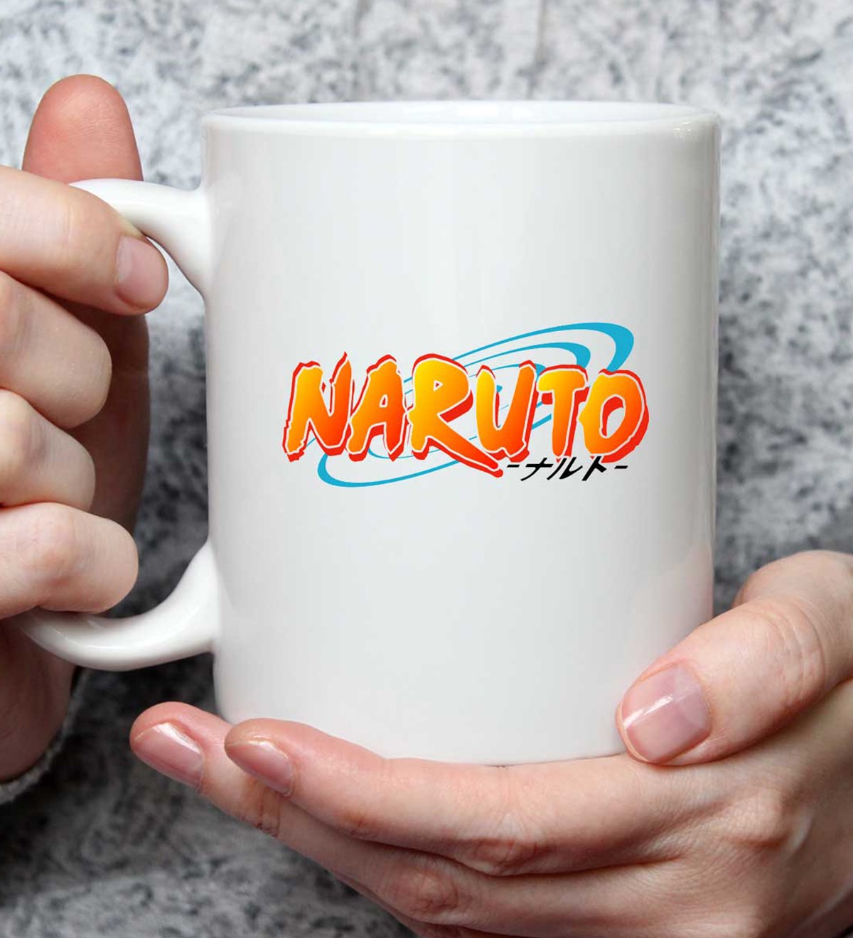 Naruto Logo Tasarımlı Kupa BardakgiftmodaGmkp100538