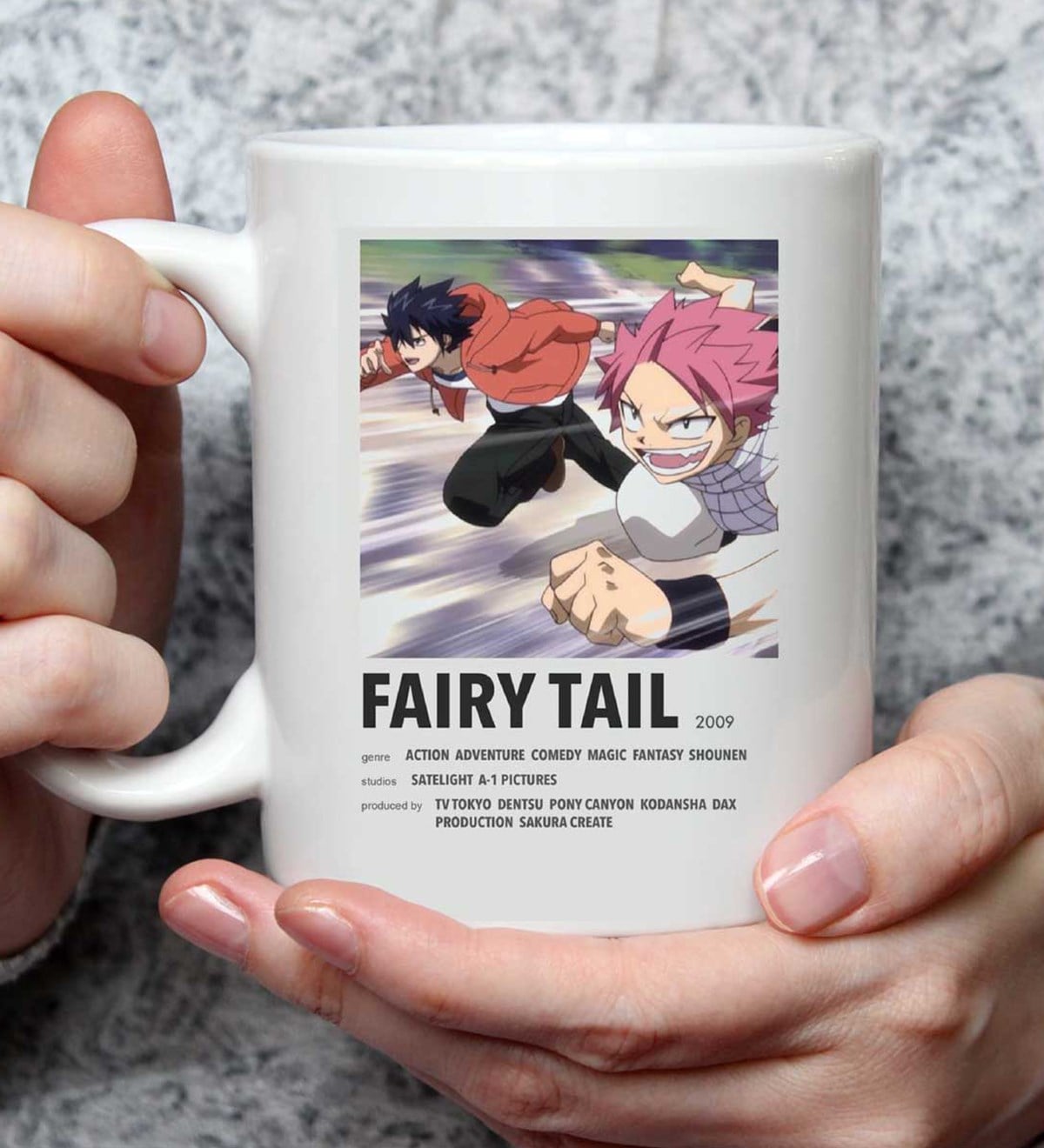 Fairy Tail Anime Tasarımlı Kupa BardakgiftmodaGmkp100463