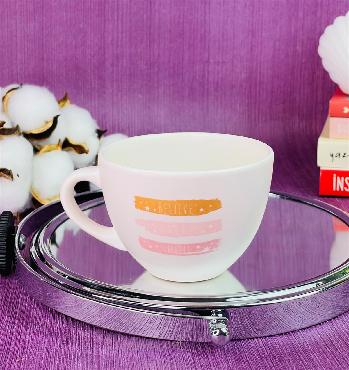 Believe Dream Sihine Tasarımlı 6 Cm Kupa BardakgiftmodaGmkp100267