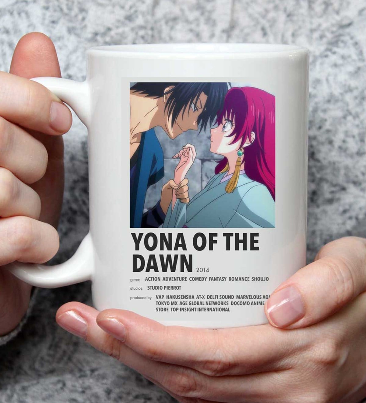 Yona Of The Dawn Anime Tasarımlı Kupa BardakgiftmodaGmkp100519