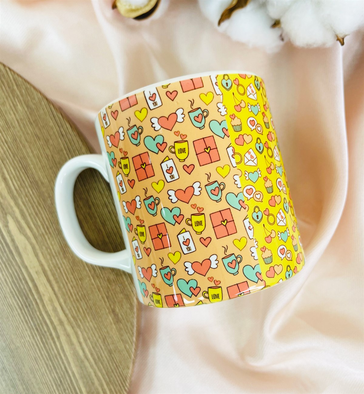 I Love You Tasarımlı Kupa BardakgiftmodaGmkp100378