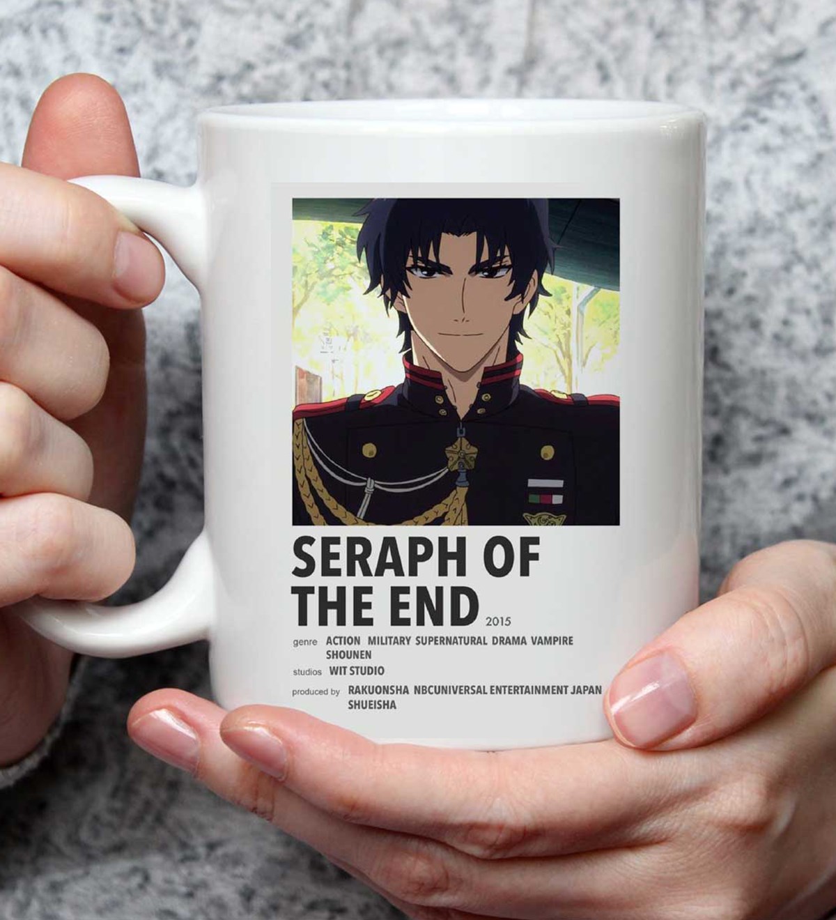 Seraph Of The End Anime Tasarımlı Kupa BardakgiftmodaGmkp100503