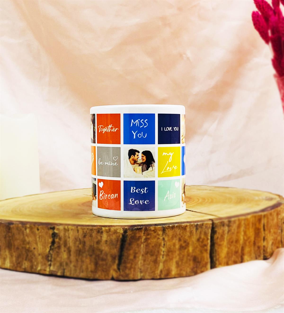 Kişiye Özel Fotoğraflı Ve İsimli Love Kupa BardakgiftmodaGmkp100611