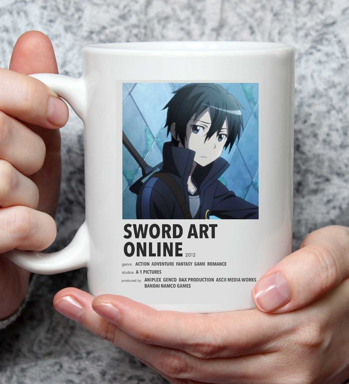 Sword Art Online Anime Tasarımlı Kupa BardakgiftmodaGmkp100506