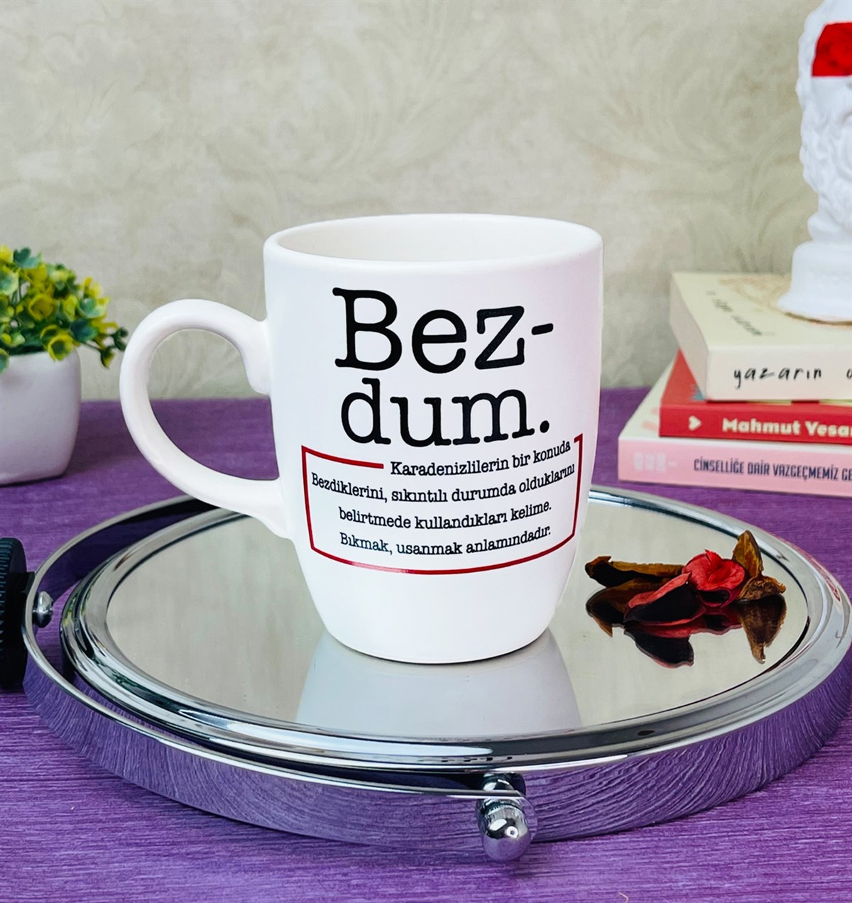 Bezdum Tasarımlı 9 Cm Kupa BardakgiftmodaGmkp100295