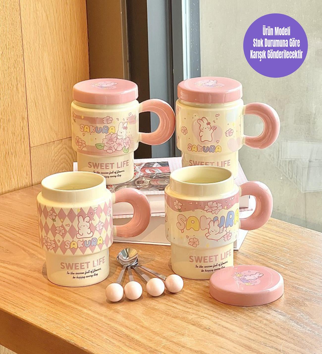Mutlu Günler Temalı Seramik KupagiftmodaBM-1988