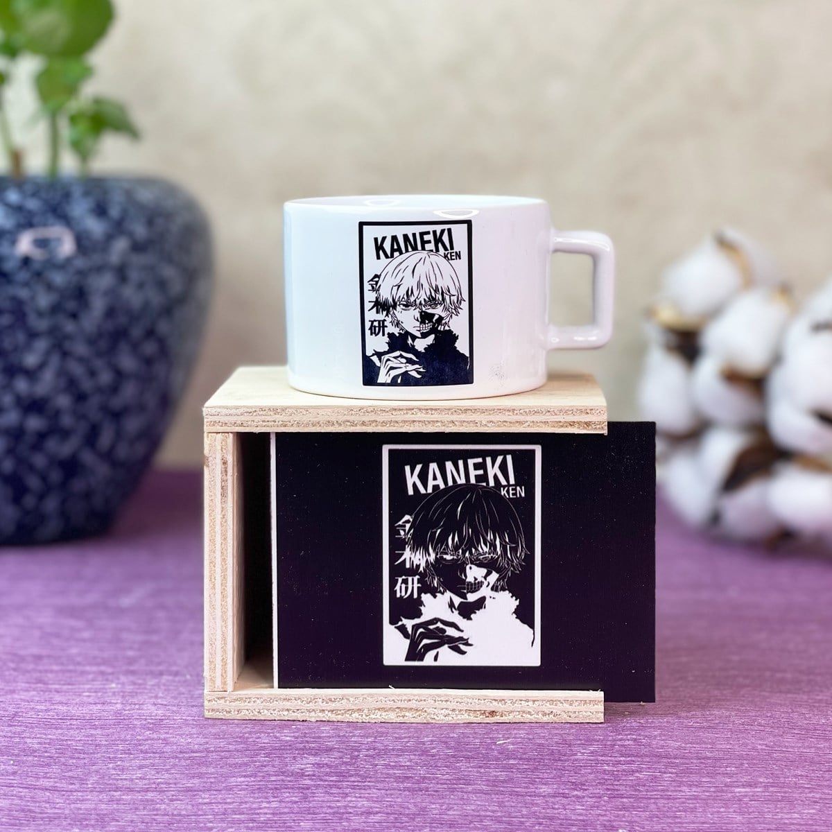 Kaneki Tasarımlı Kutulu KupagiftmodaGmkp100357