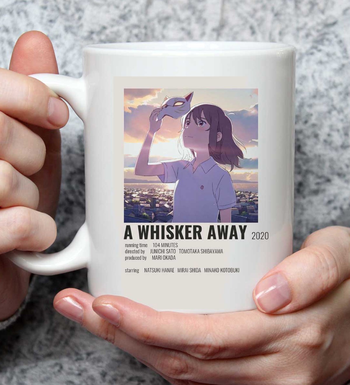 A Whisker Away Tasarımlı Kupa BardakgiftmodaGmkp100524