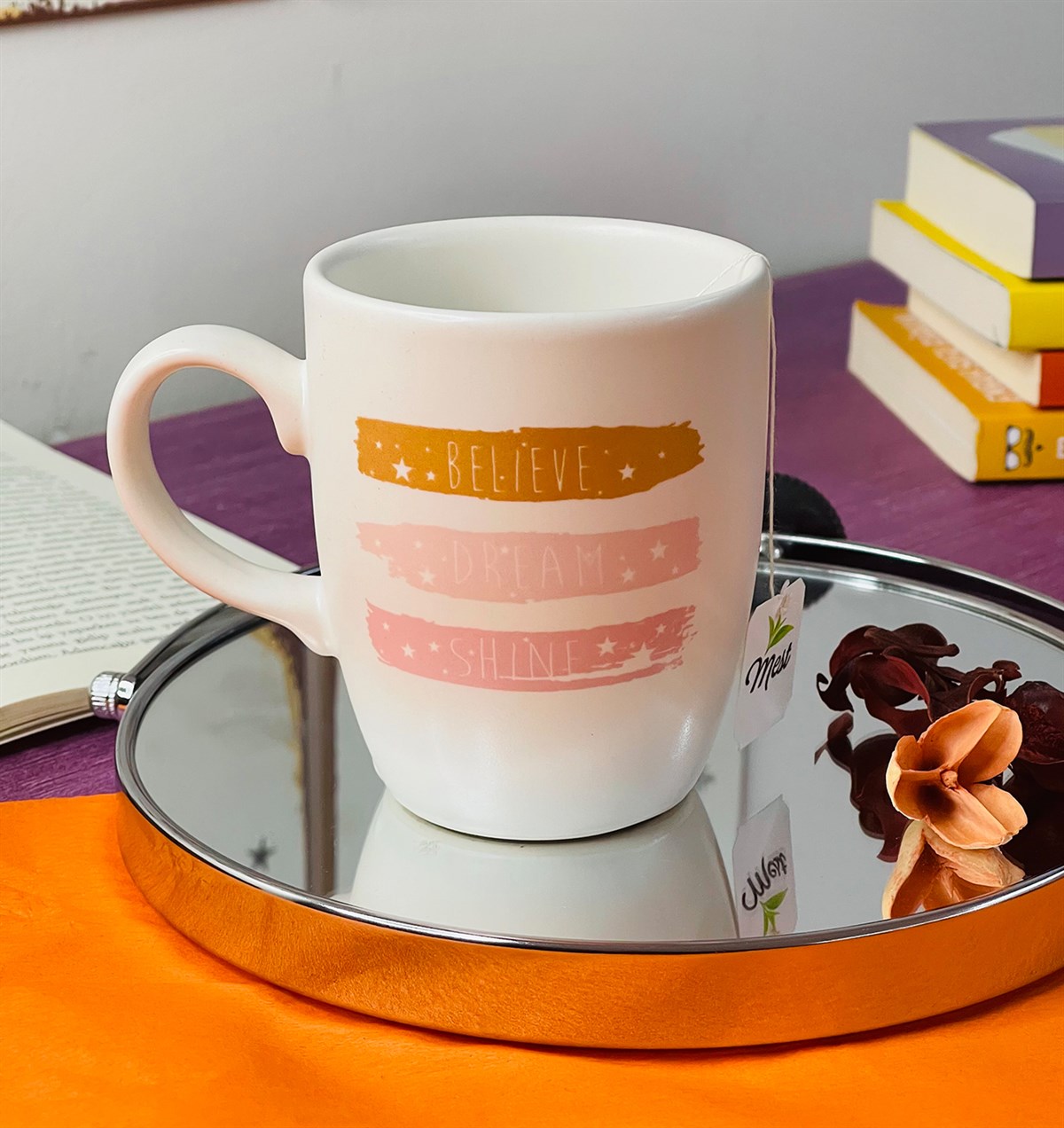 Believe Dream Sihine Tasarımlı 9 Cm Kupa BardakgiftmodaGmkp100211