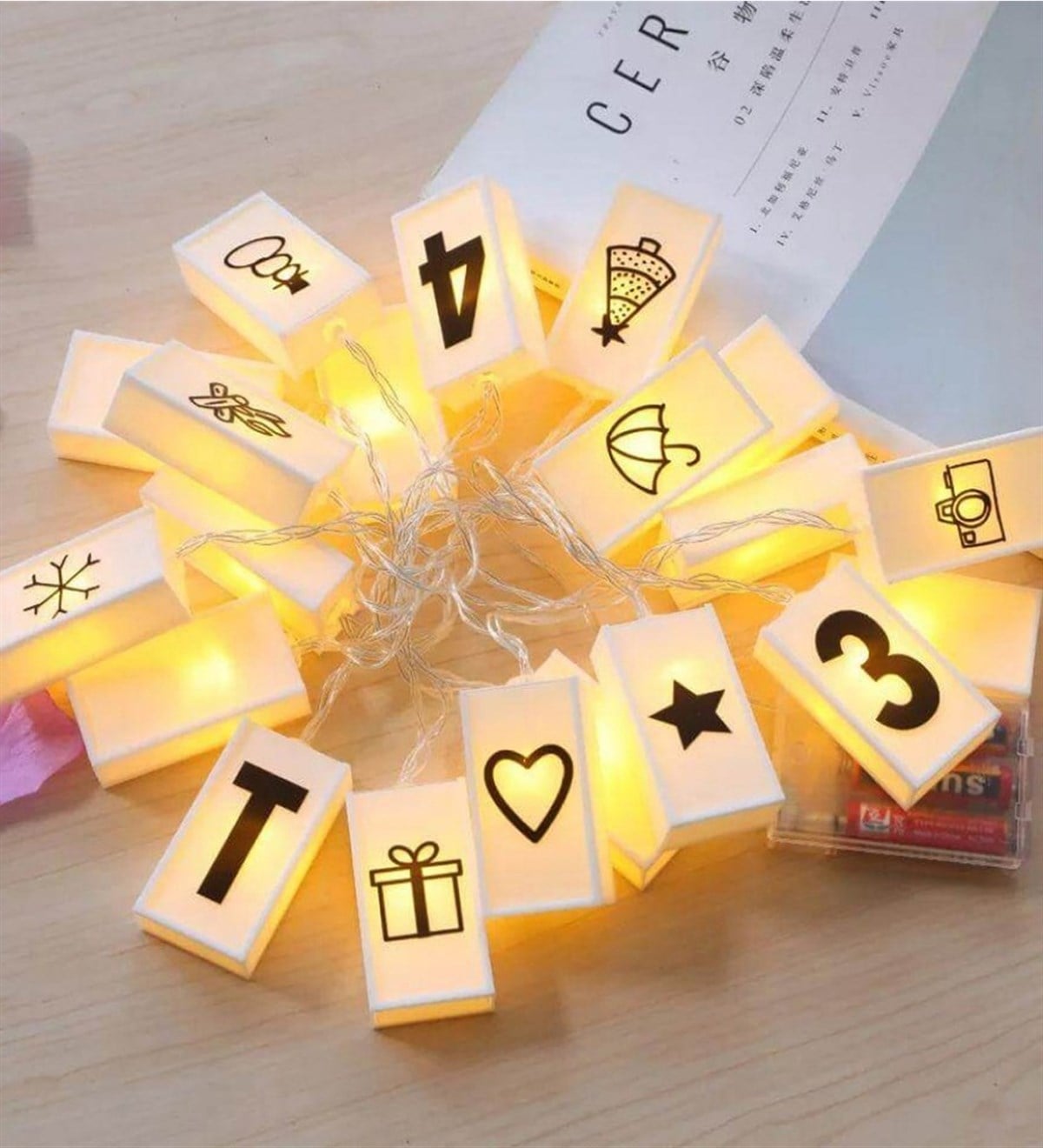 Led Işıklı Yazı DizeleriGiftmodaGM-2522	