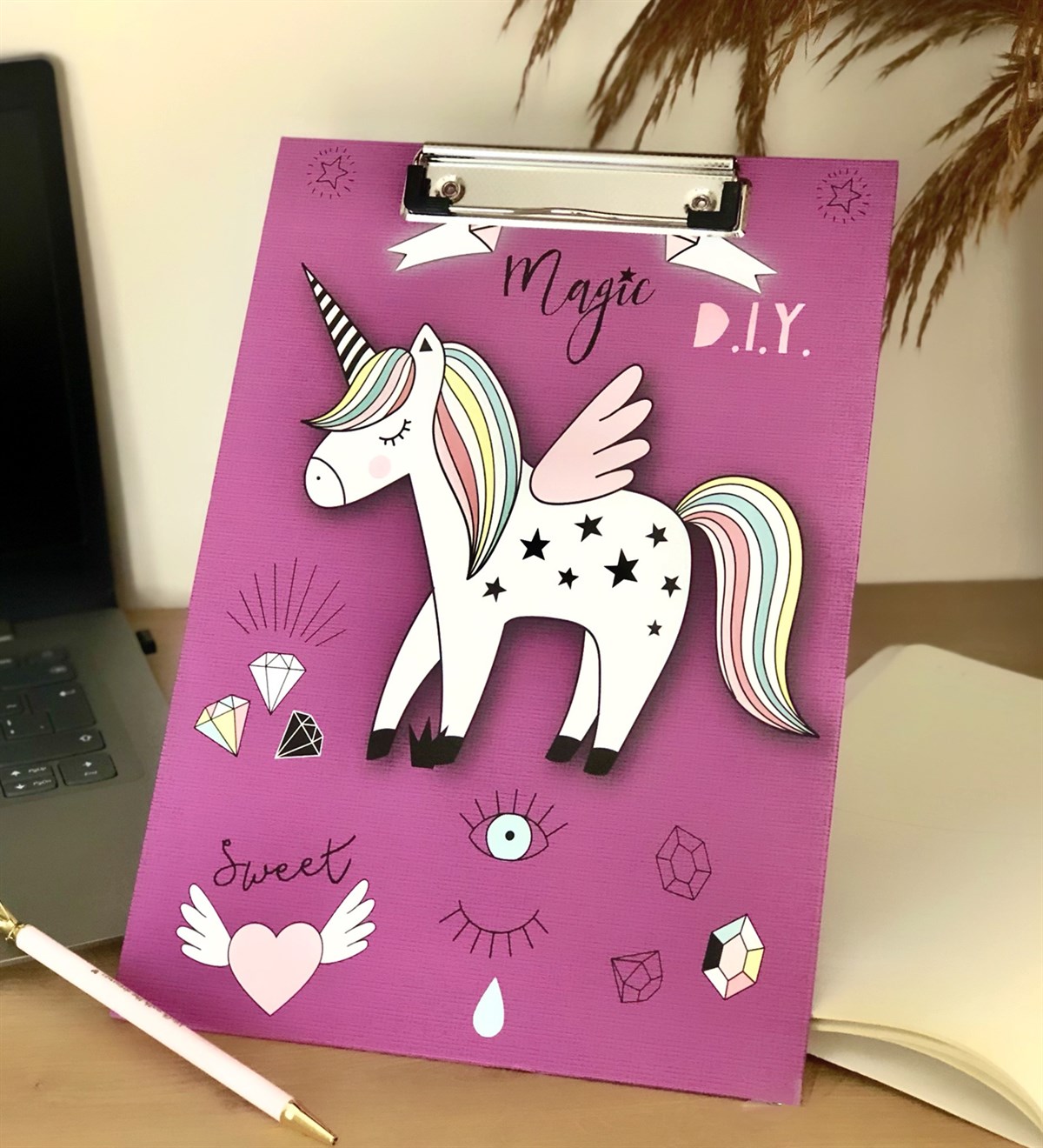 Magic Diy Unicorn Tasarım SekreterlikGiftmodaGM-SEK-12