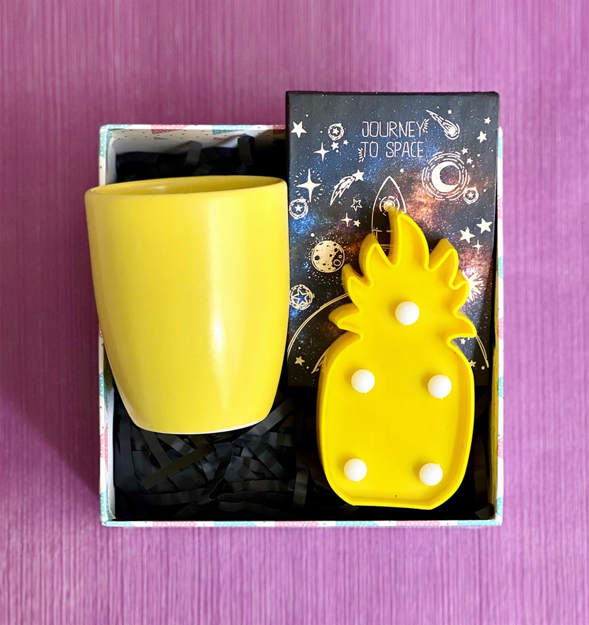 9 cm Bulut Kupa Mini Fotoğraf Albümü ve Led Lamba Mini Hediye SetiGiftmodaGmhs100969