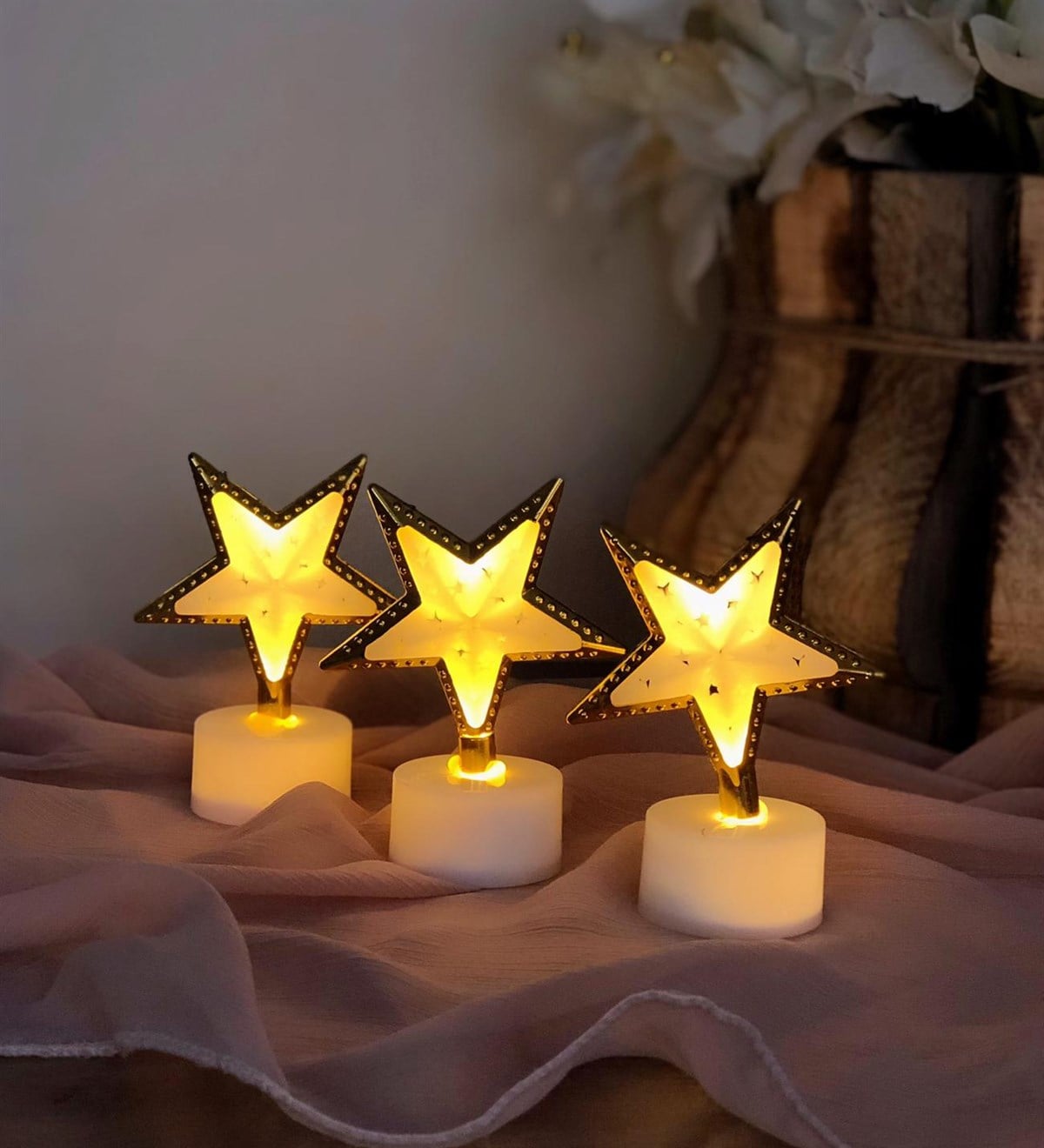 Mini Yıldız Gece Lambası 3'lüGiftmodagm-4048-Yıldız-3'lü 