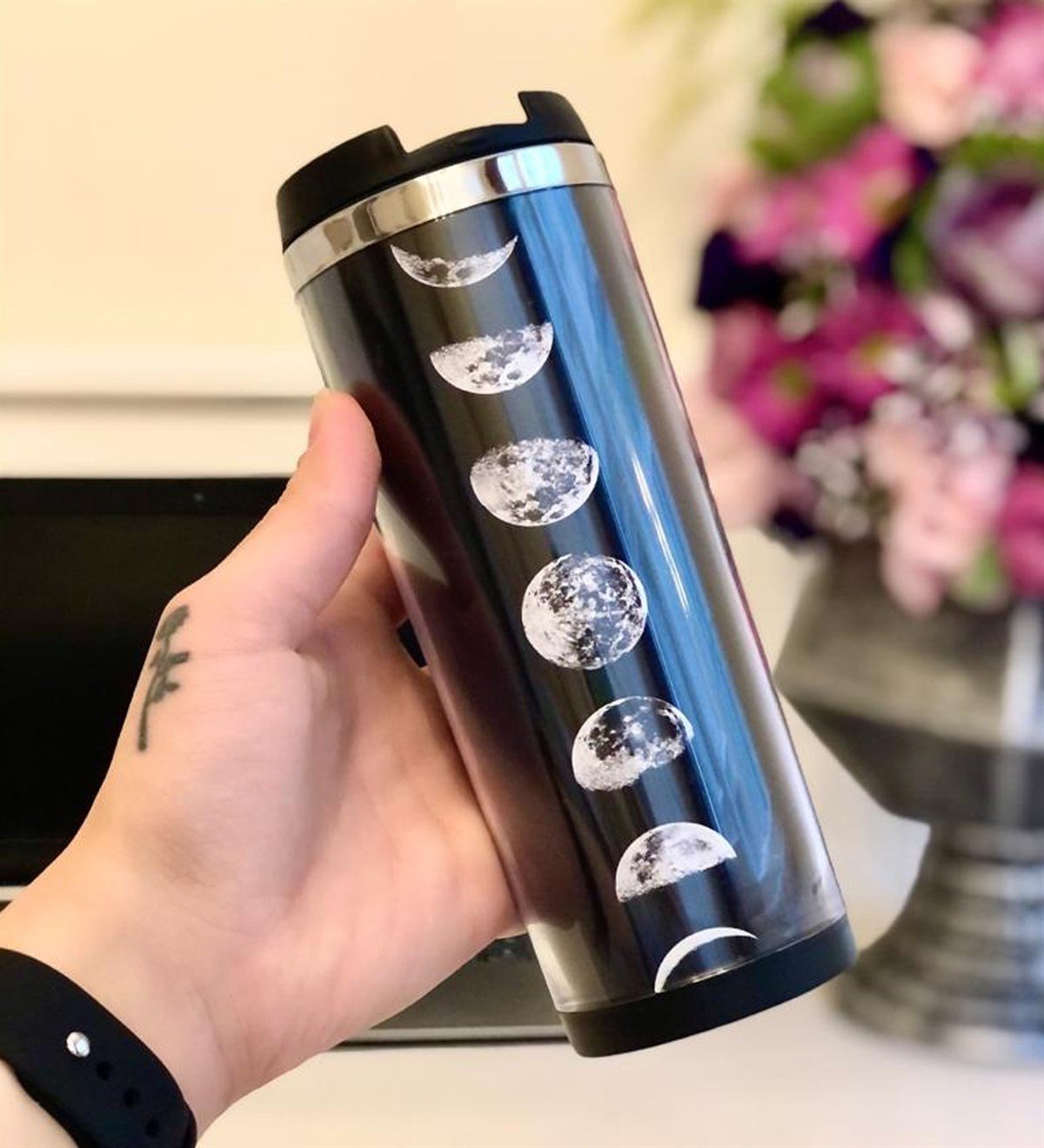 Moon Tasarımlı 400 Ml Mug BardakGiftmodaGmmg100050	