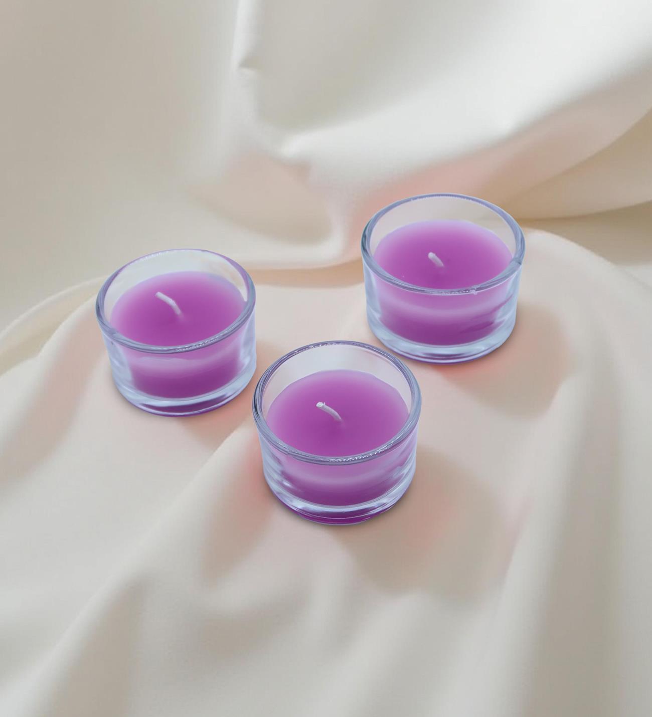 3'lü Aromatik Kokulu Mini Cam MumgiftmodaBM-1724