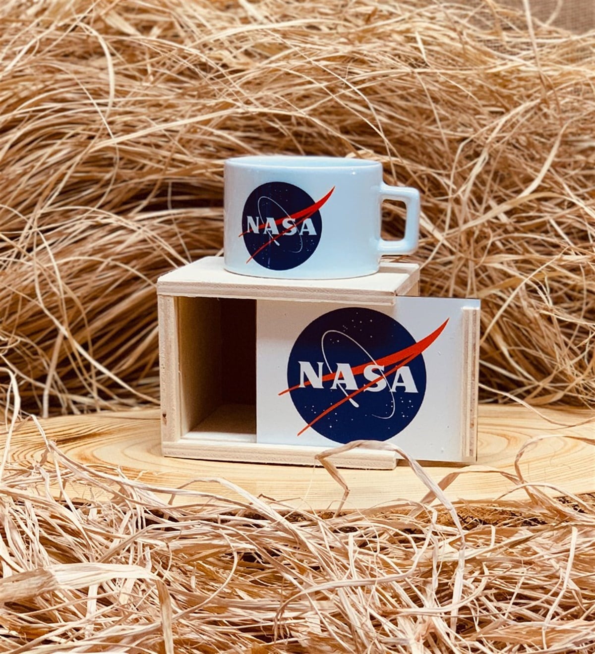 Nasa Ahşap Kutulu KupaGiftmodanasa-kupa