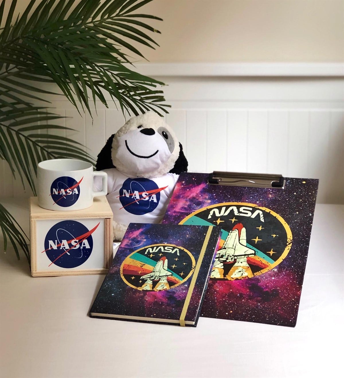 Nasa Hediye SetiGiftmodanasa-pelus-kupa-Defter-Sekreterlik-Set