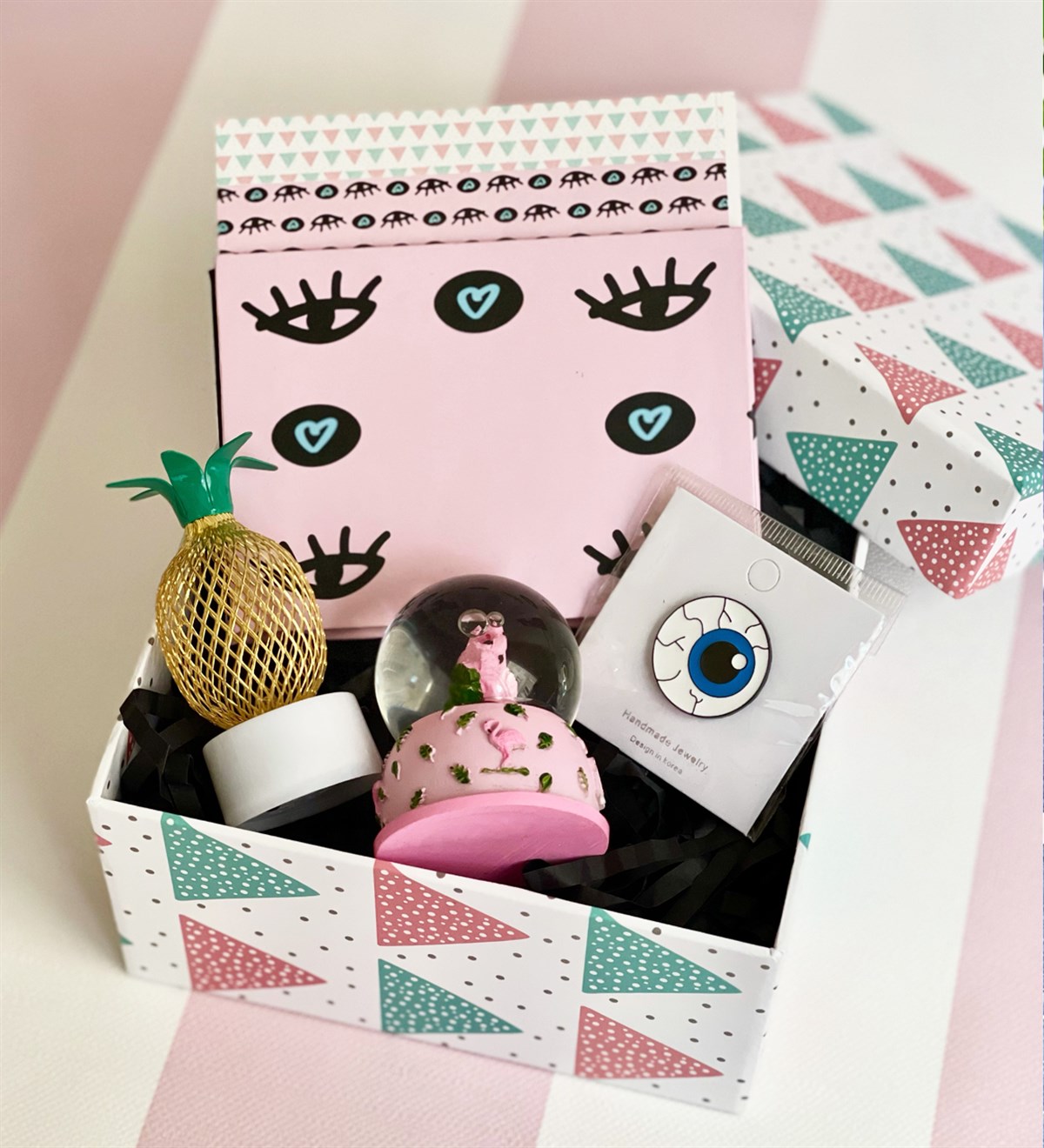 Nazar Göz Tasarımlı Hediye SetiGiftmodaGmhs100305