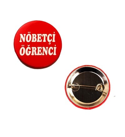 Nöbetçi Öğrenci Rozet
