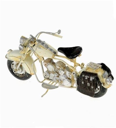 Nostaljik Chopper Metal Motosiklet