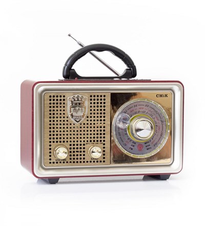 Nostaljik Görünümlü Büyük Boy Radyo