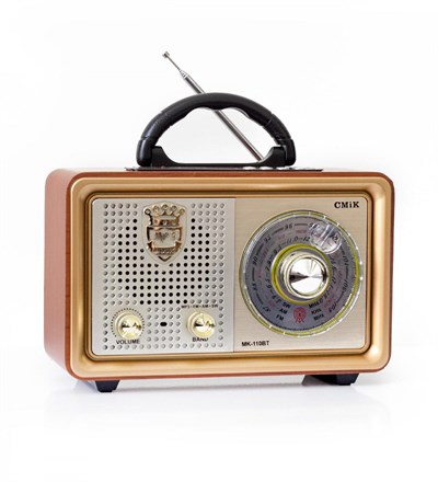 Nostaljik Görünümlü Büyük Boy Radyo