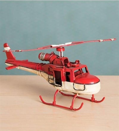 Nostaljik Metal Helikopter