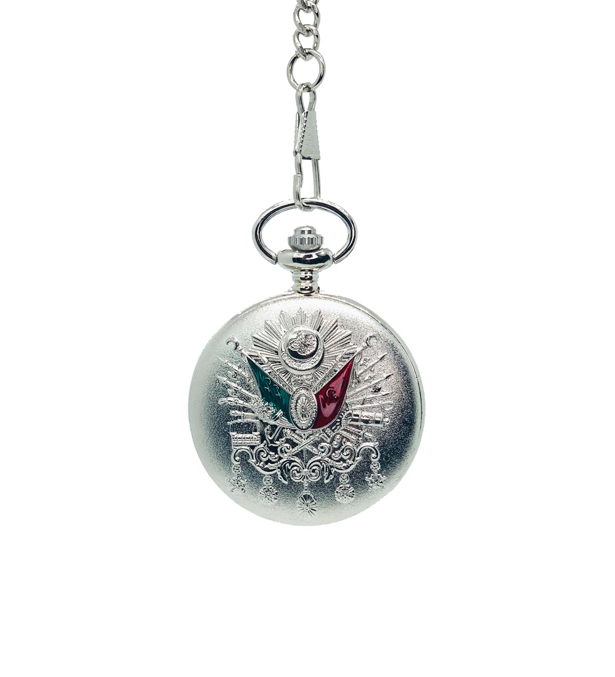 Osmanlı Turalı Tasarım Köstekli Cep SaatiMarkasızGM1015