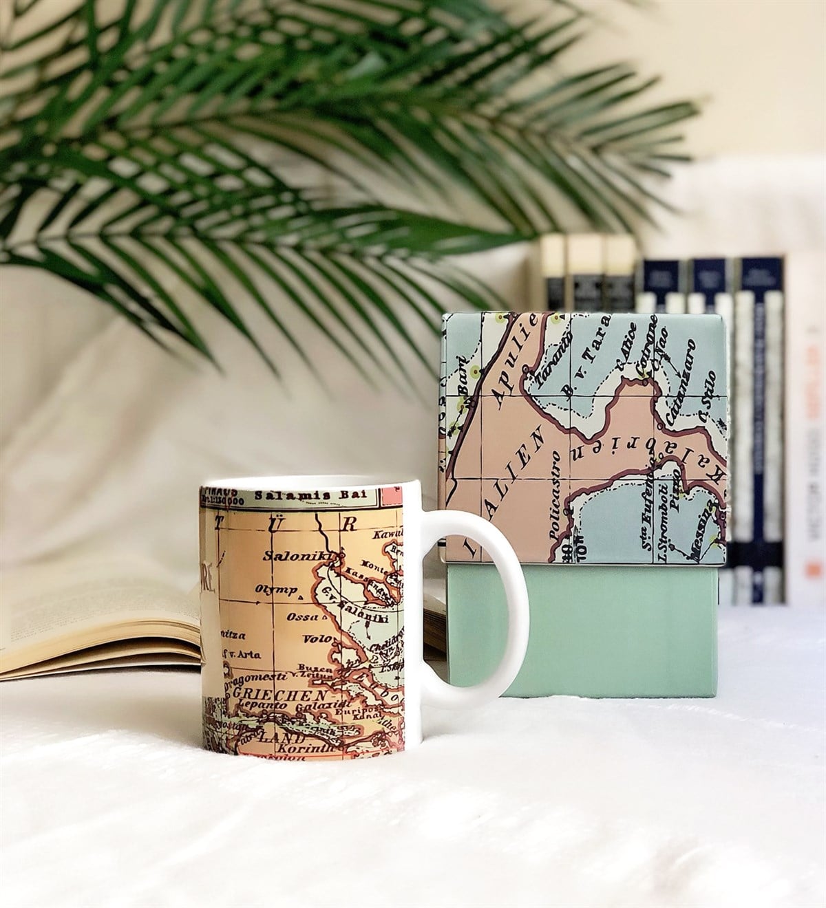 Özel Kutulu Our Adventure Mug Tasarımlı KupaGiftmodaadventure-kutu-kupa