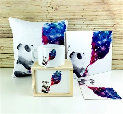 Özel Tasarım Panda Hediye Seti
