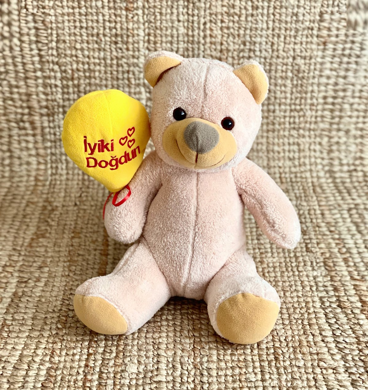 İyiki Doğdun Tasarımlı Peluş AyıcıkGiftmodaGmpl00003