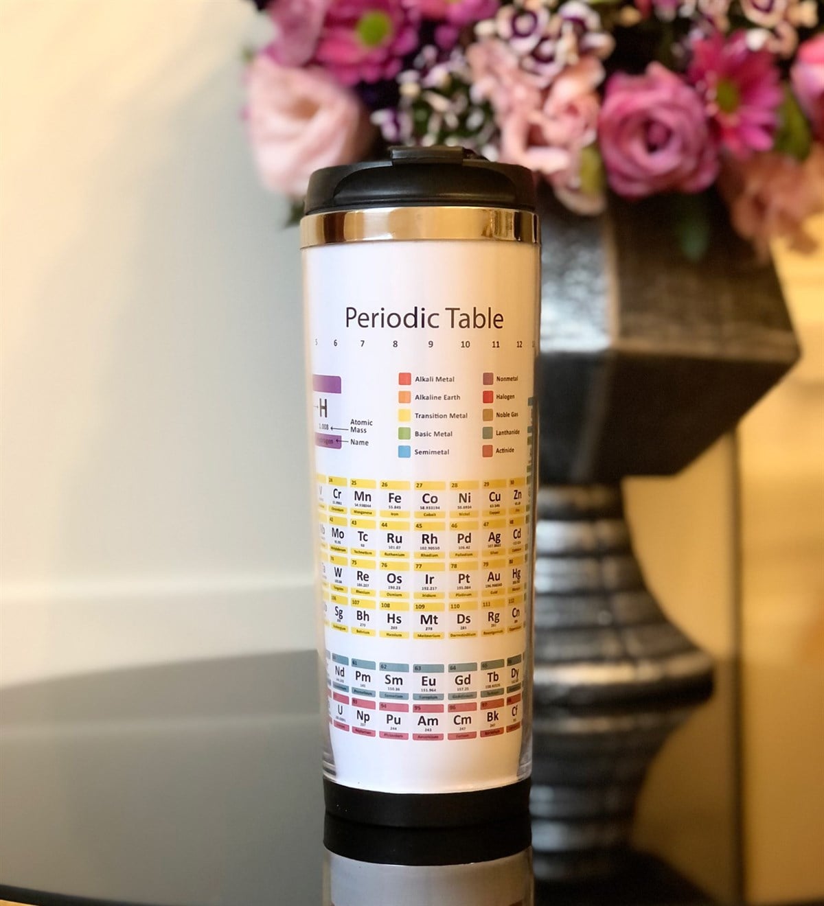 Periyodik Tablo Tasarılı Termos BardakGiftmodaPeriyodik-Tablo-Termos