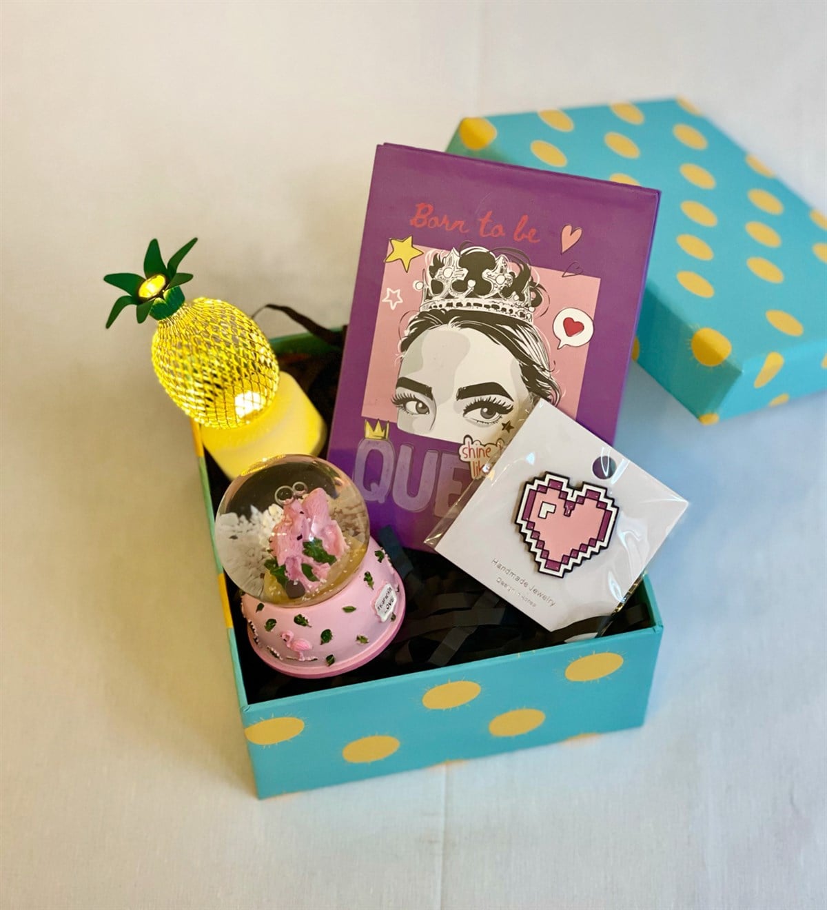 Pink Queen Tasarımlı Mini Hediye SetiGiftmodaGmhs100263